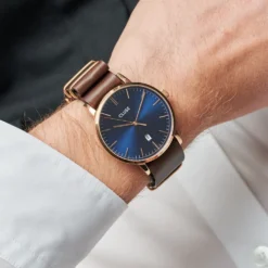 Montre Cluse Aravis Bleu