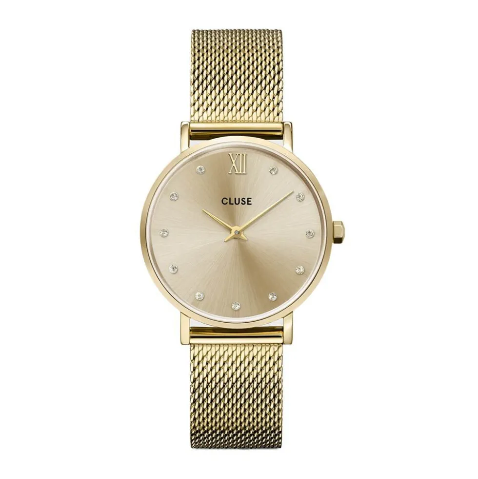 Montre Cluse Minuit Champagne