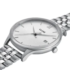 Montre Cluse Minuit Date Argenté