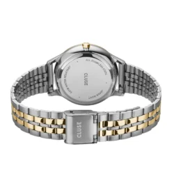 Montre Cluse Minuit Date Blanc