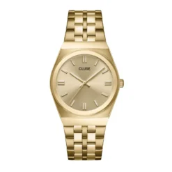 Montre Cluse Retro 70's Doré