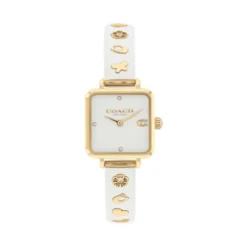 Montre Coach Cass Blanc