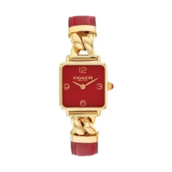 Montre Coach Cass Rouge