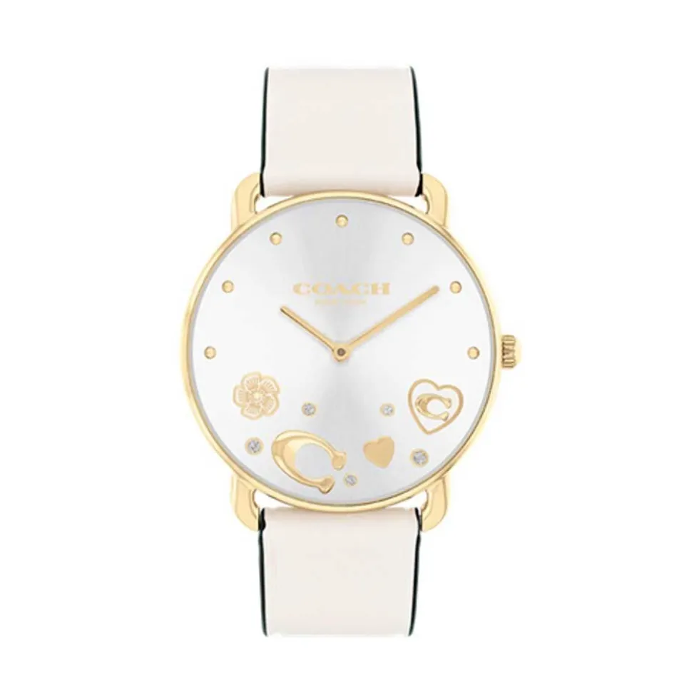 Montre Coach Elliot Argenté
