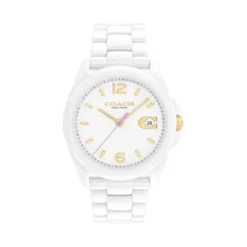 Montre Coach Greyson Blanc