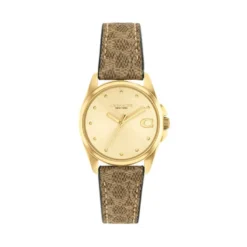 Montre Coach Greyson Doré