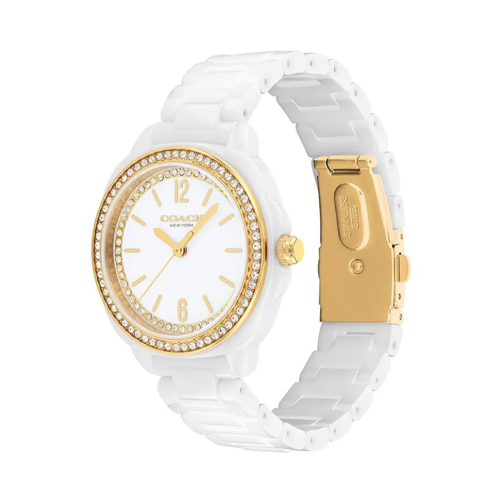 Montre Coach Kitt Blanc
