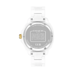 Montre Coach Kitt Blanc