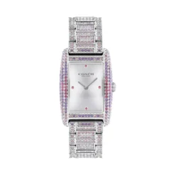 Montre Coach Reese Argenté