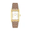 Montre Coach Reese Blanc