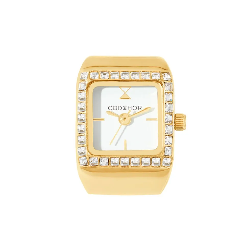 Montre Codhor Montre Bague Cléo Nacre