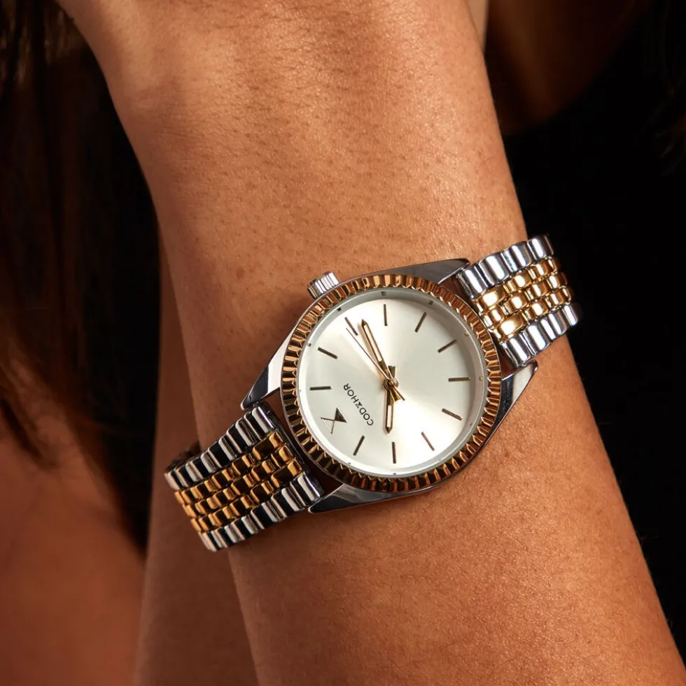 Montre Codhor Sandy Blanc