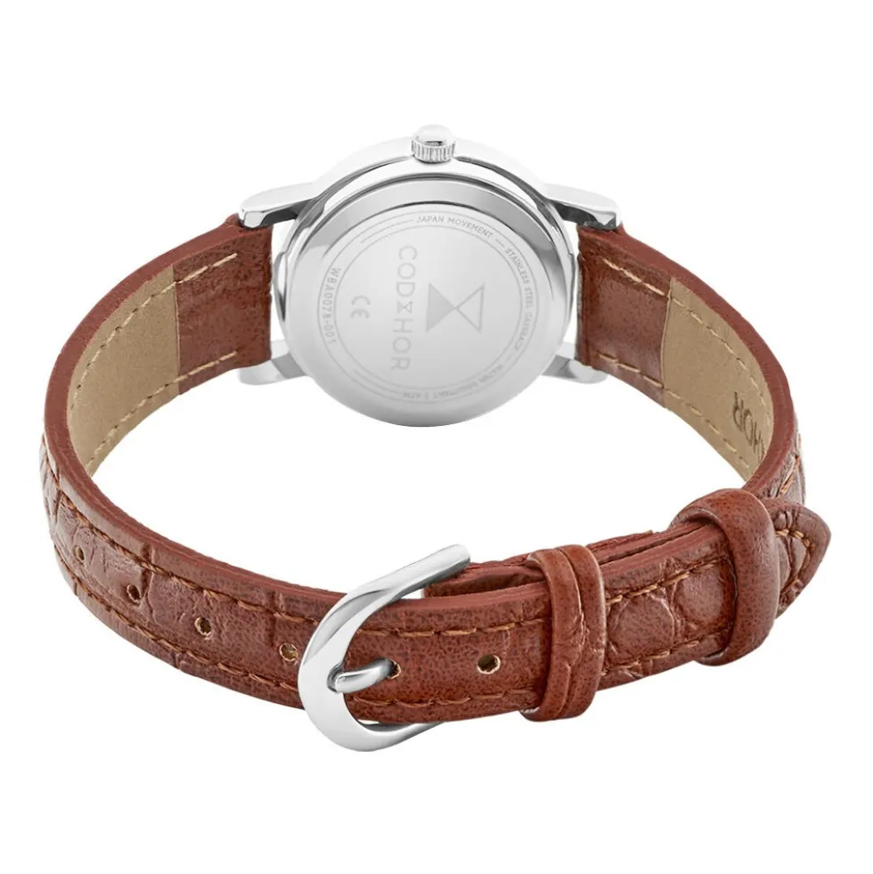 Montre Codhor Veronique Blanc