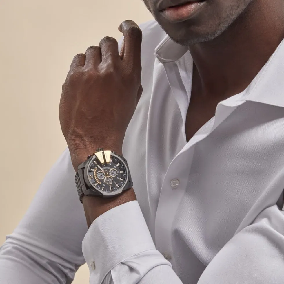 Montre Diesel Mega Chief Noir