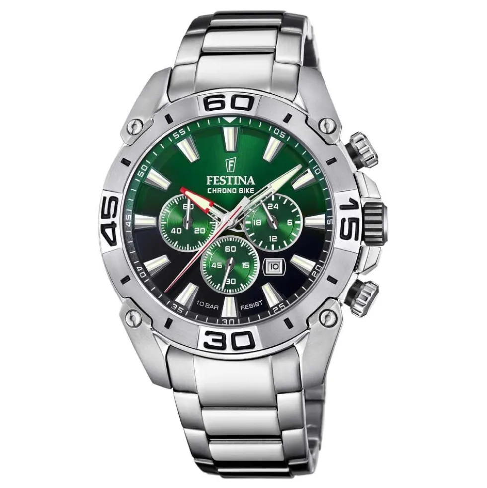 Montre Festina Chrono Bike Vert