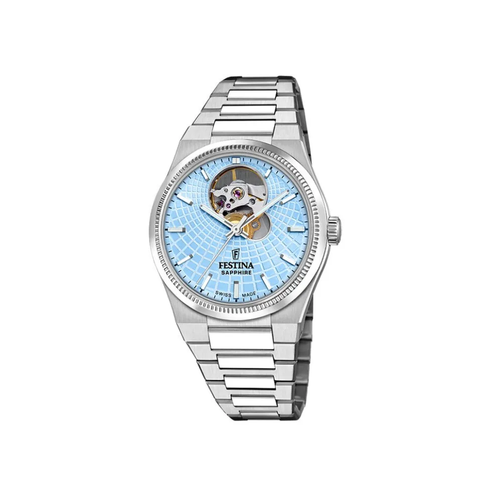 Montre Festina Swiss Made Automatic 35 Bleu Sky
