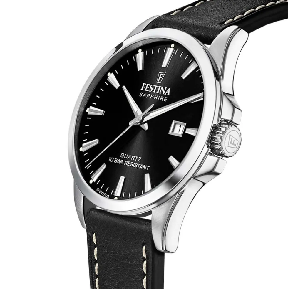 Montre Festina Swiss Made 41 Noir