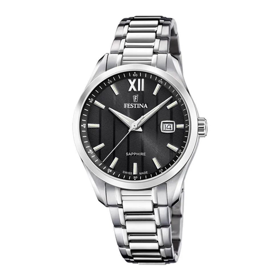 Montre Festina Swiss Made 37,5 Noir
