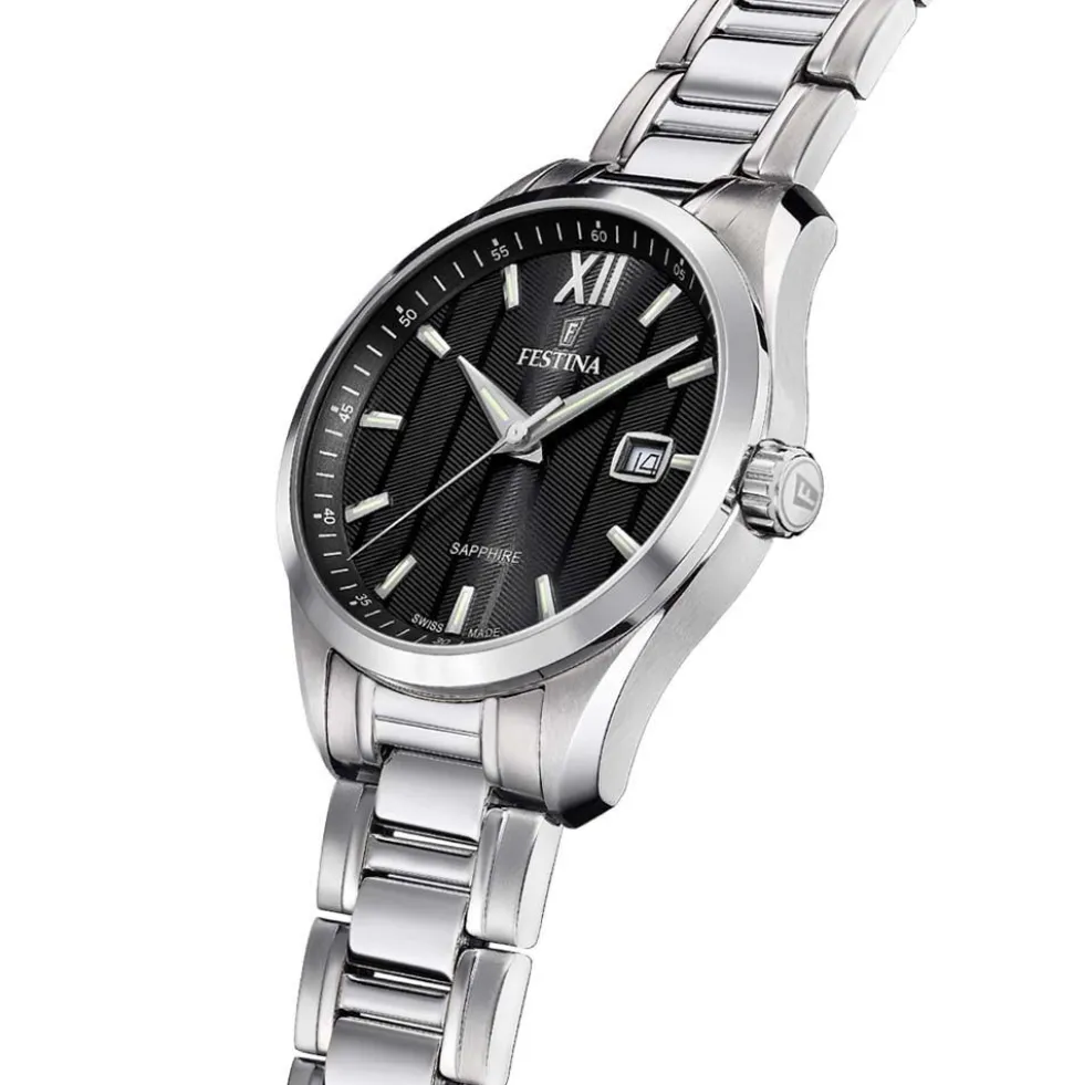 Montre Festina Swiss Made 37,5 Noir