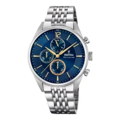 Montre Festina Timeless Chronograph Bleu