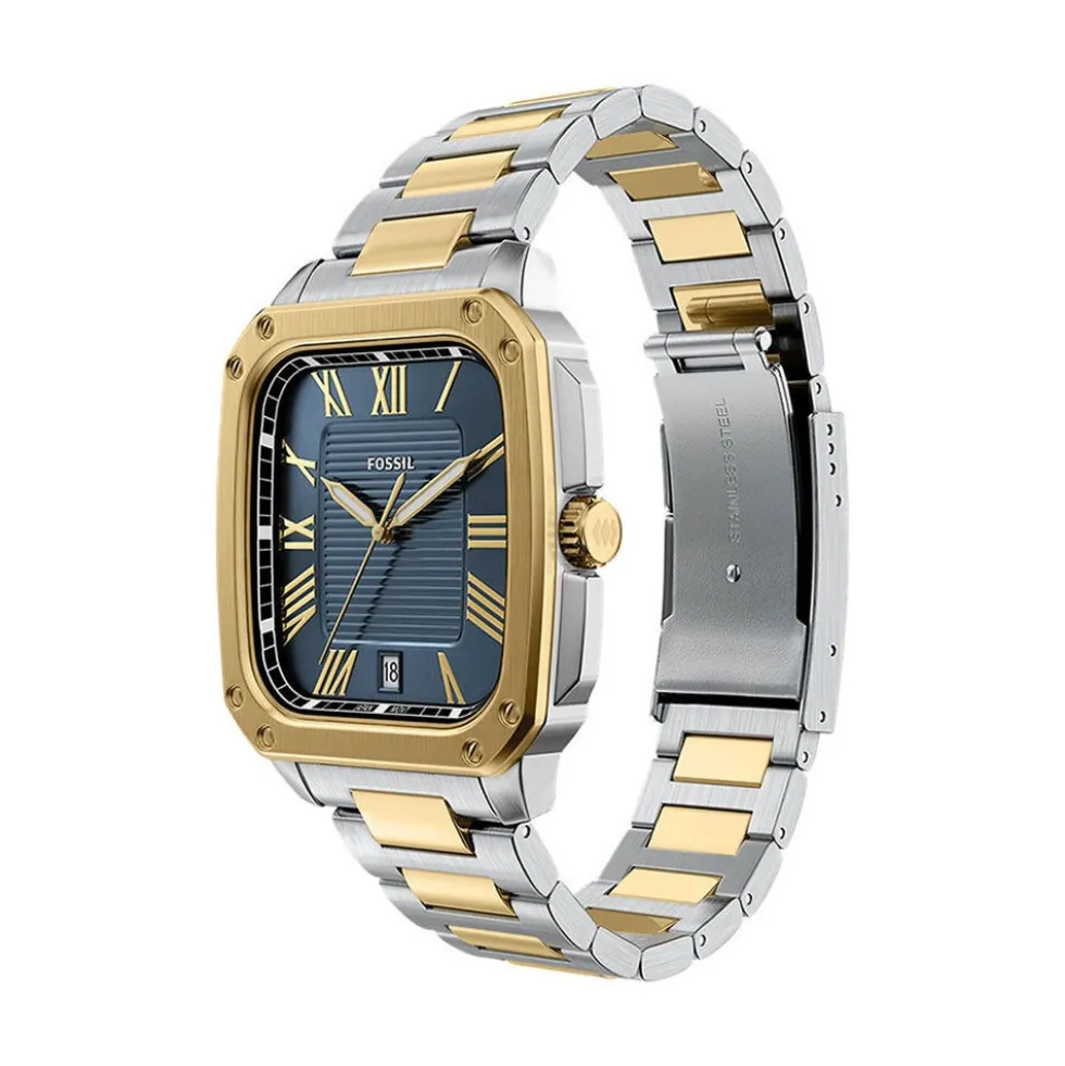 Montre Fossil Crosby Bleu