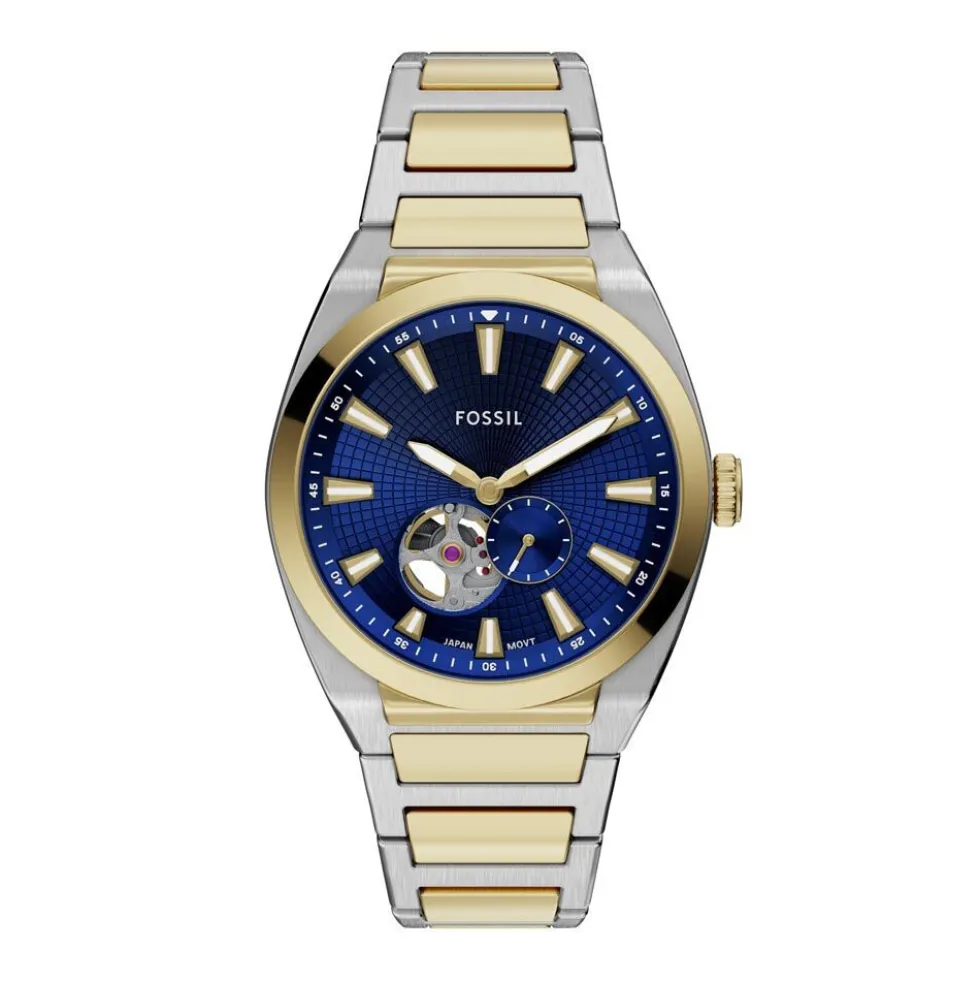 Montre Fossil Everett Automatic Bleu