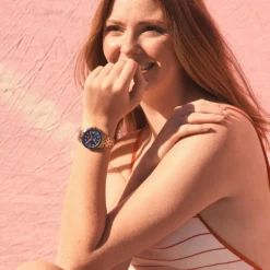 Montre Fossil Fb 01- Bleu