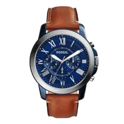 Montre Fossil Grant Bleu