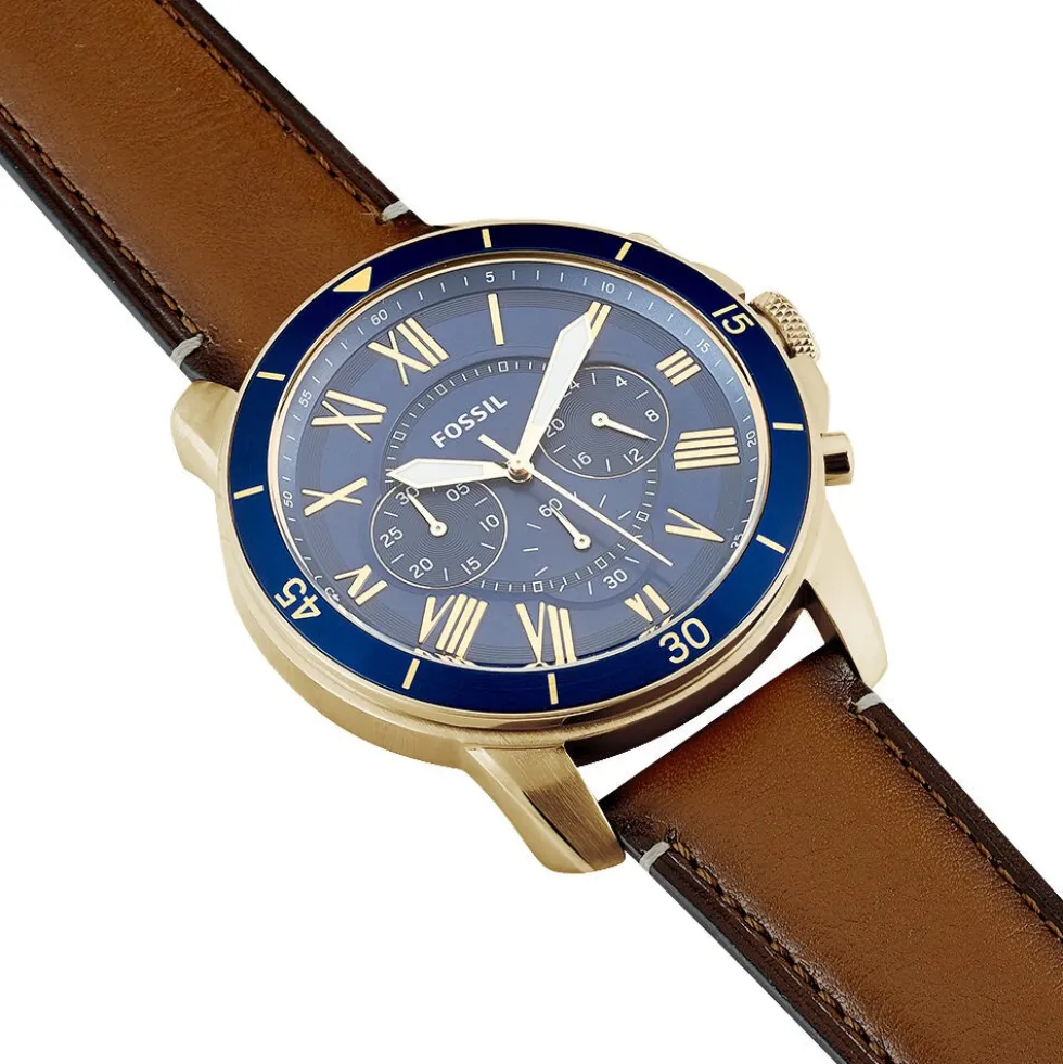 Montre Fossil Grant Sport Bleu