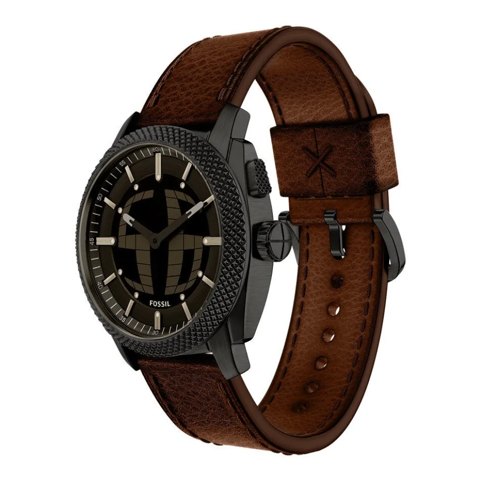 Montre Fossil Machine Big Tic Noir