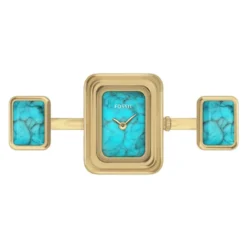 Montre Fossil Raquel Watch Ring Bleu