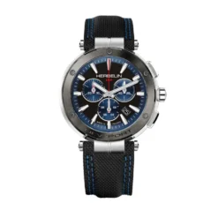 Montre Herbelin Newport Chrono Noir Et Bleu