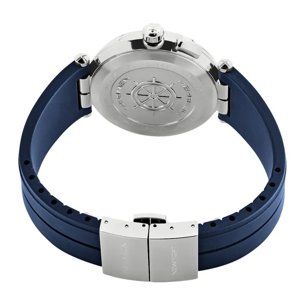 Montre Herbelin Newport Mareographe Bleu