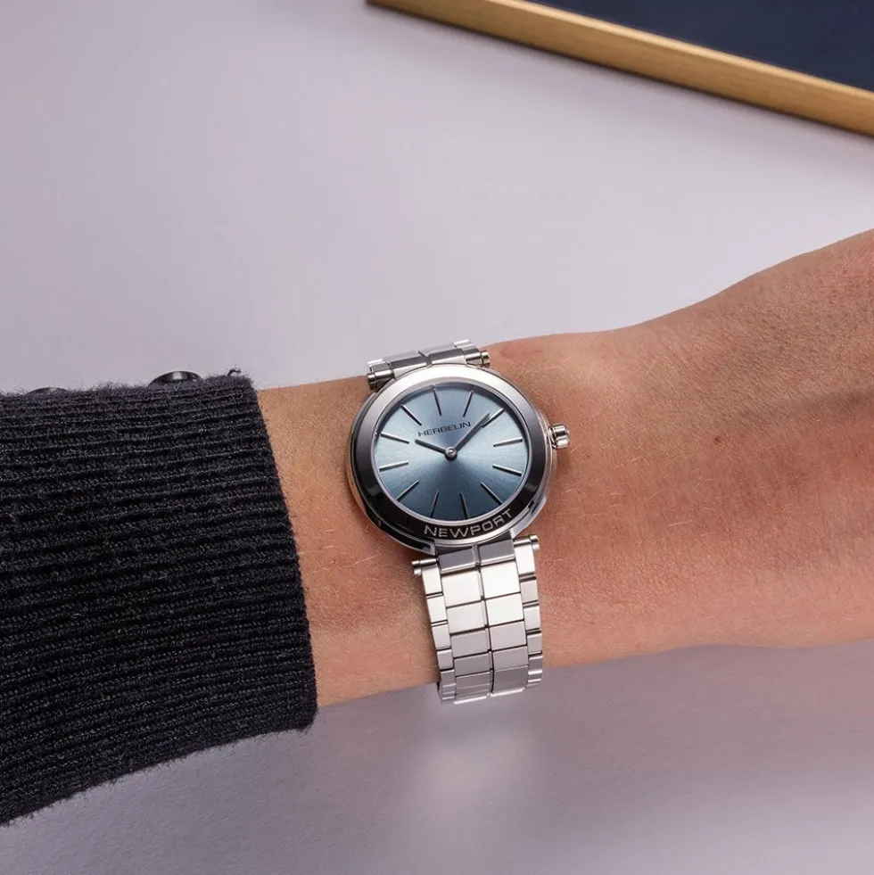 Montre Herbelin Newport Slim Bleu Sky