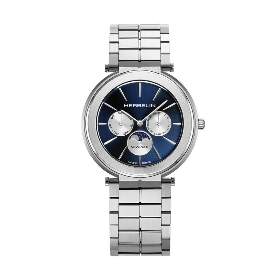 Montre Herbelin Newport Slim Bleu