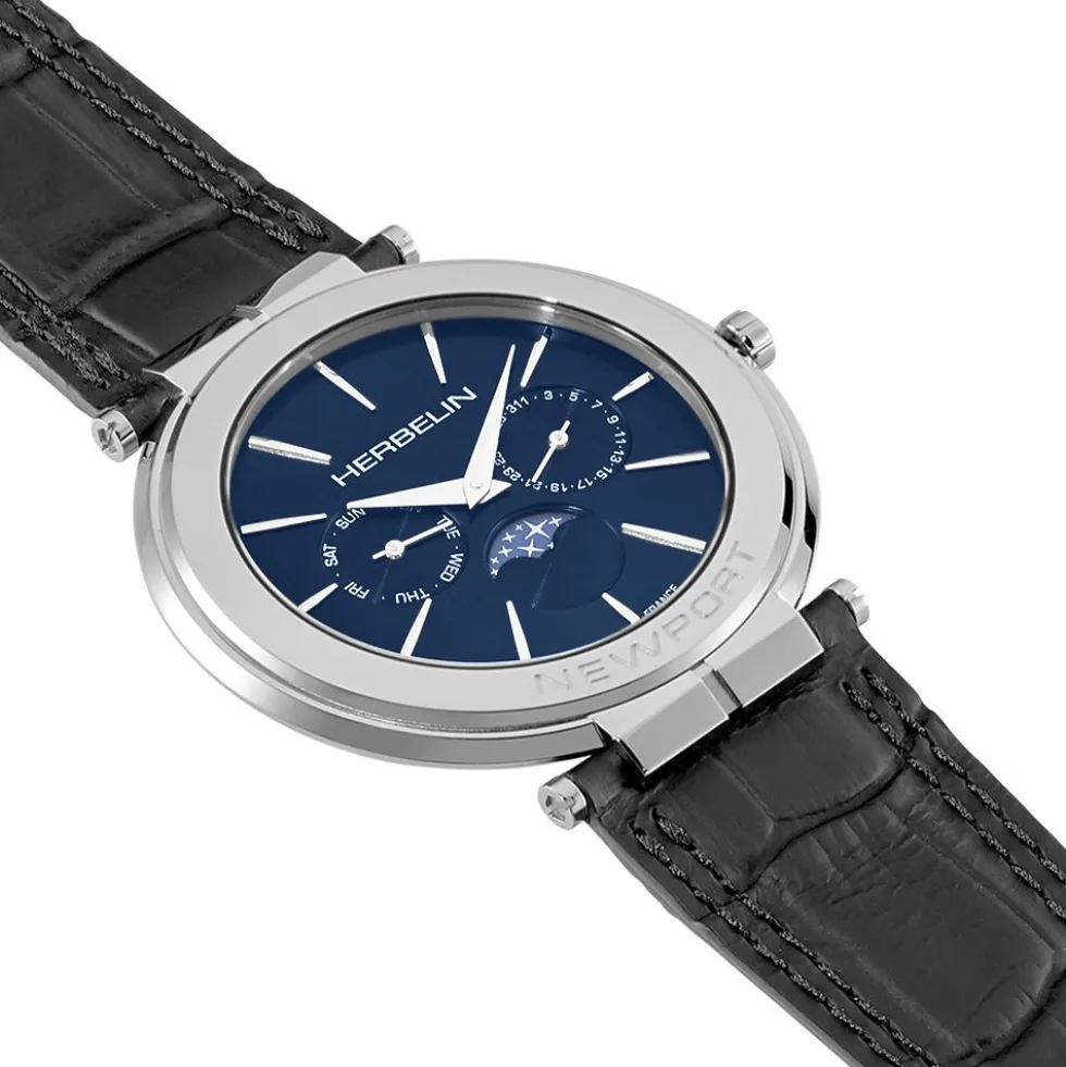 Montre Herbelin Newport Slim Bleu