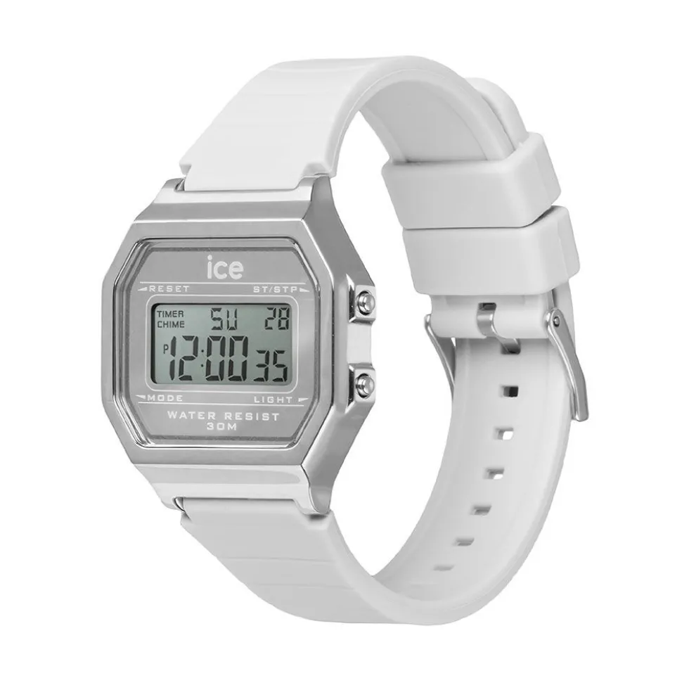 Montre Ice Watch Digit Retro Argente