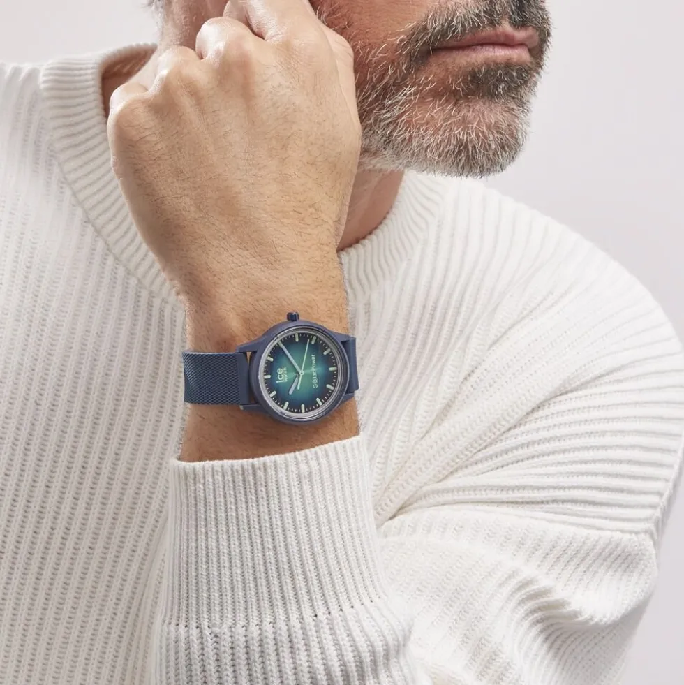 Montre Ice Watch Ice Solar Power Bleu