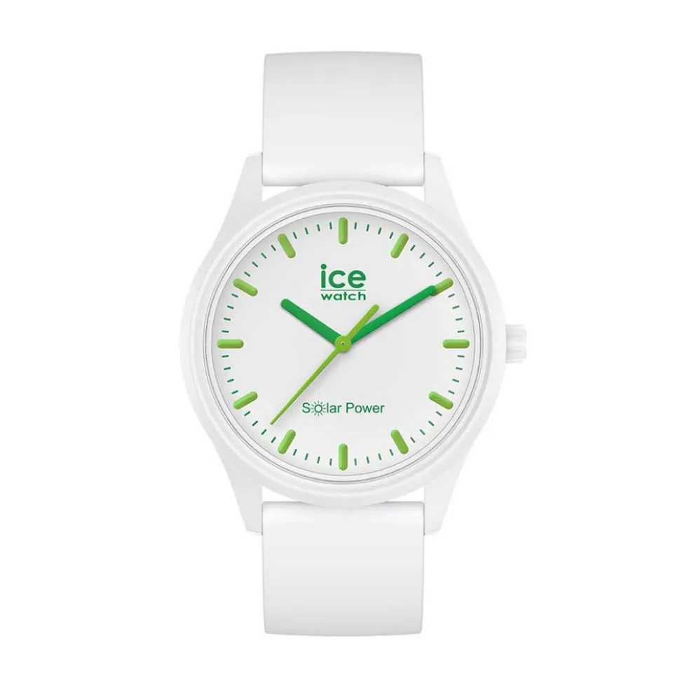 Montre Ice Watch Solar Power Blanc