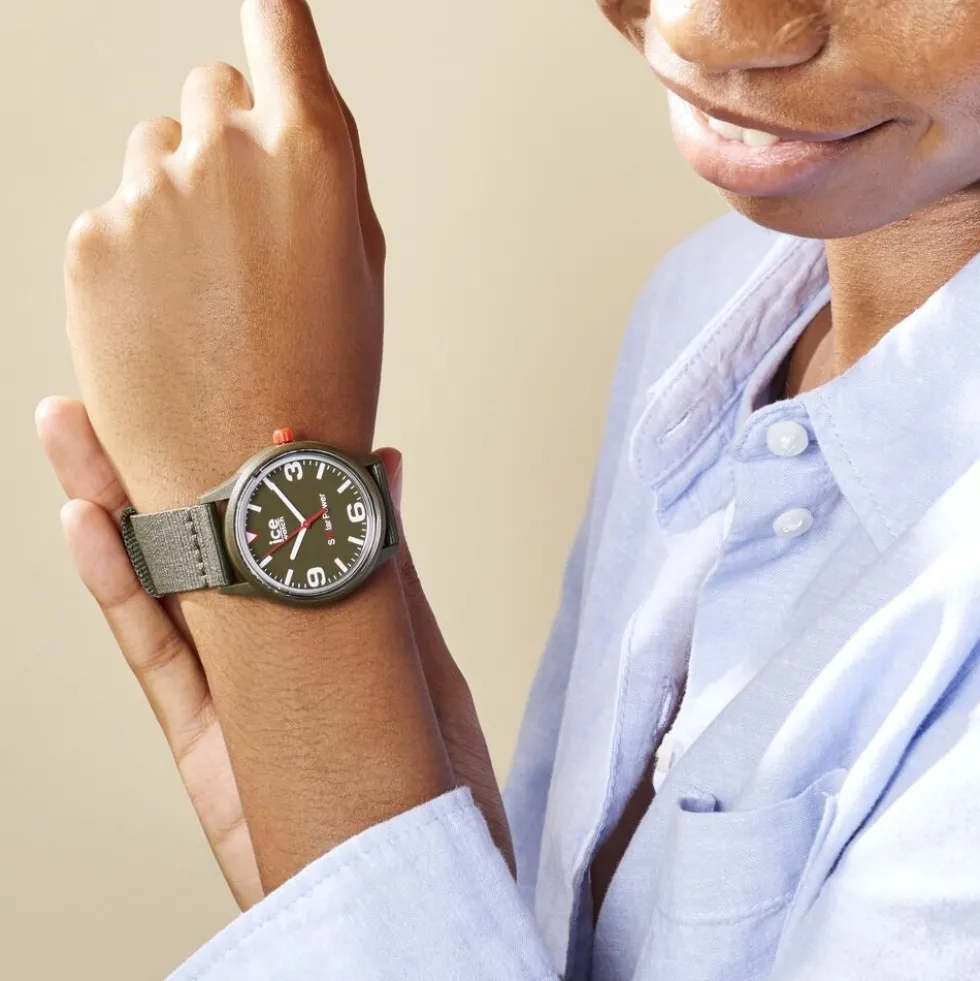 Montre Ice Watch Solar Power Kaki