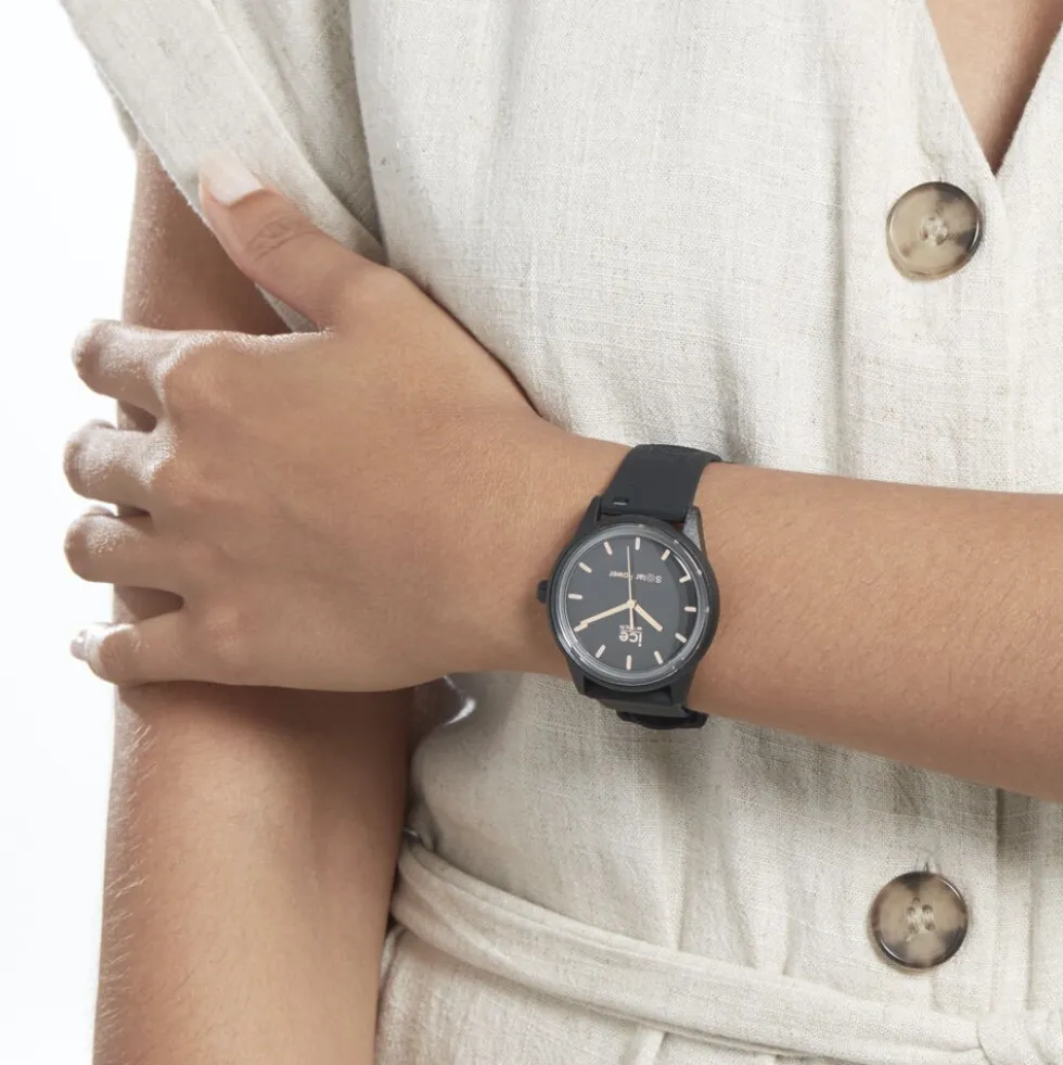 Montre Ice Watch Solar Power Noir