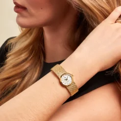 Montre Lip Henriette 22 Nacre Blanche