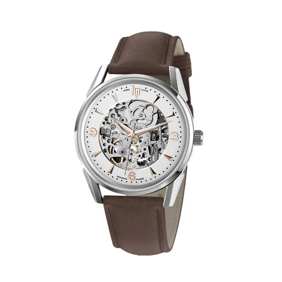 Montre Lip Himalaya Squelette Argenté
