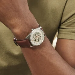 Montre Lip Himalaya Squelette Argenté