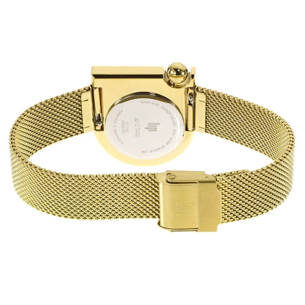 Montre Lip Mach 2000 Mini Moon Doré