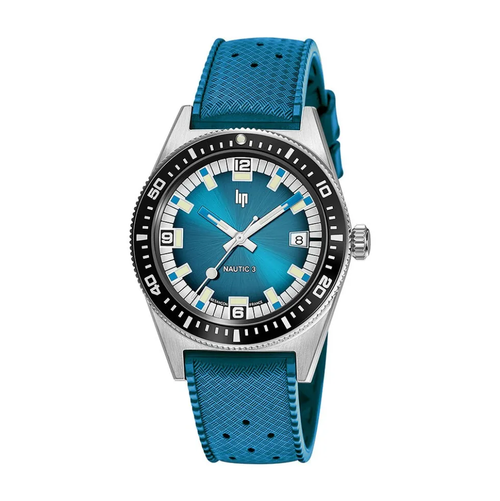 Montre Lip Nautic 3 Tropic Bleu