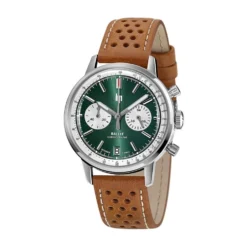 Montre Lip Rallye Meca-Quartz Vert