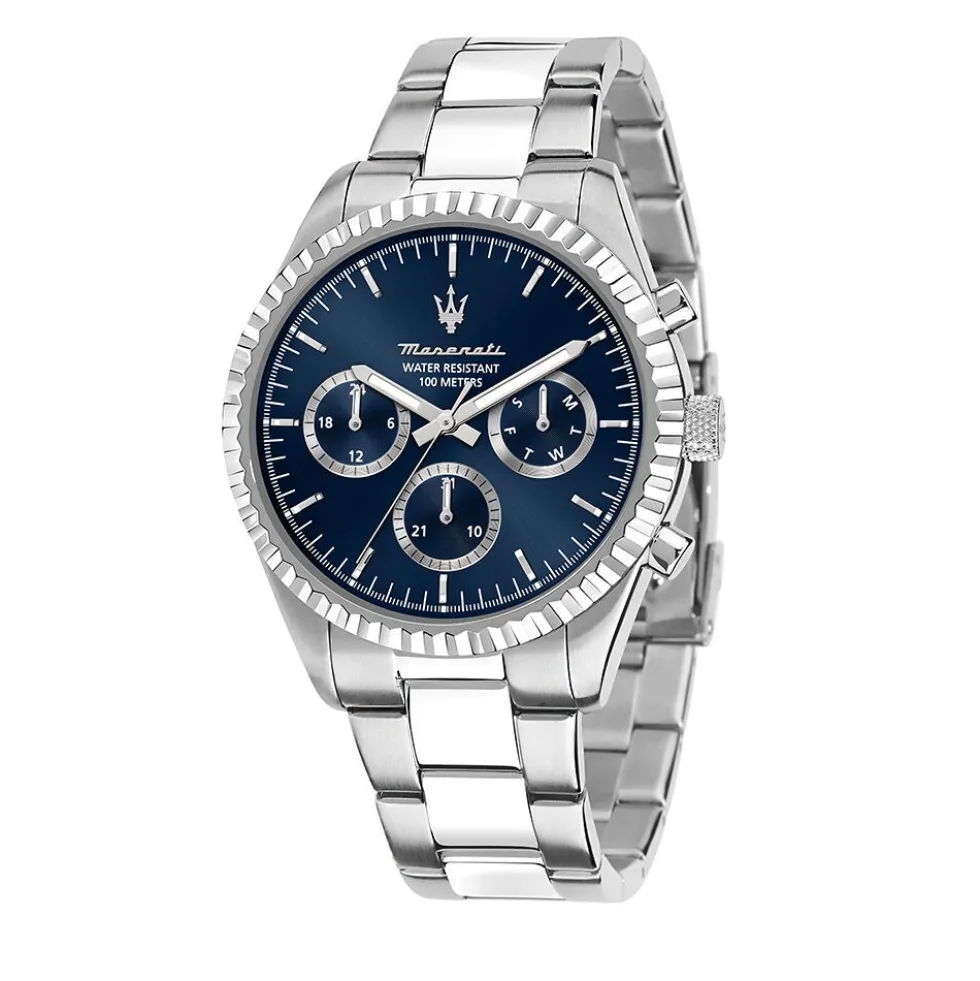 Montre Maserati Competizione Bleu