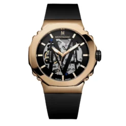 Montre Montignac Octagon Automatique Noir