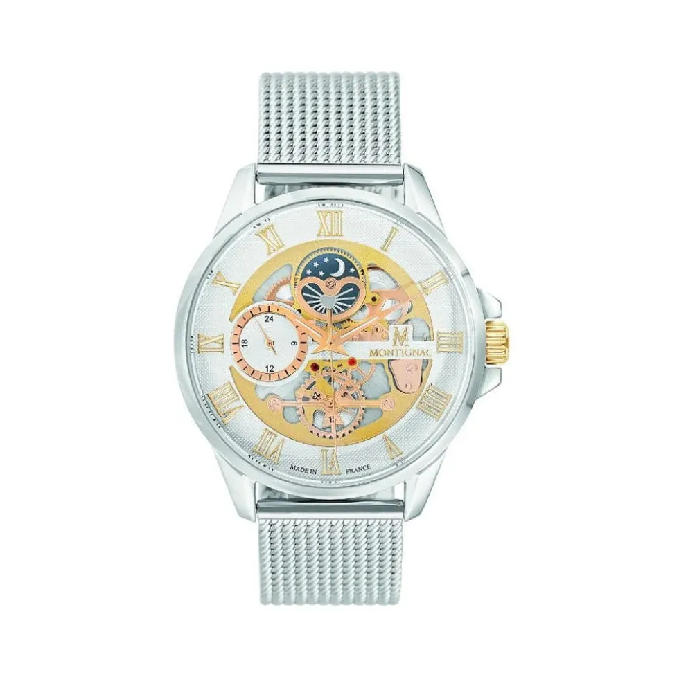 Montre Montignac Round Argenté